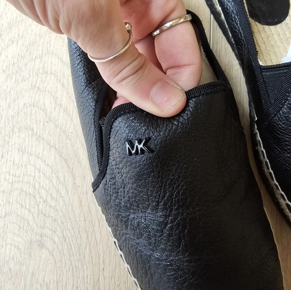 Michael Kors Pebbled Leather Espadrilles